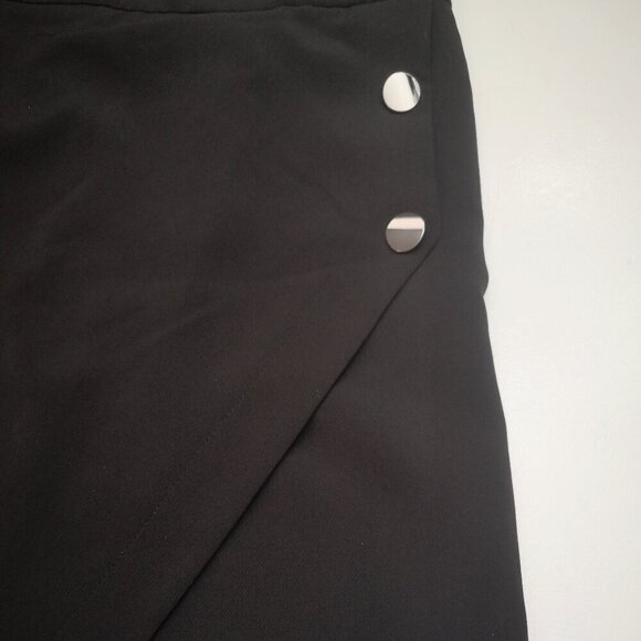 NWT Addition Elle Ladies Size 20 Black Elastic Waist in Back Shorts - Picture 8 of 12